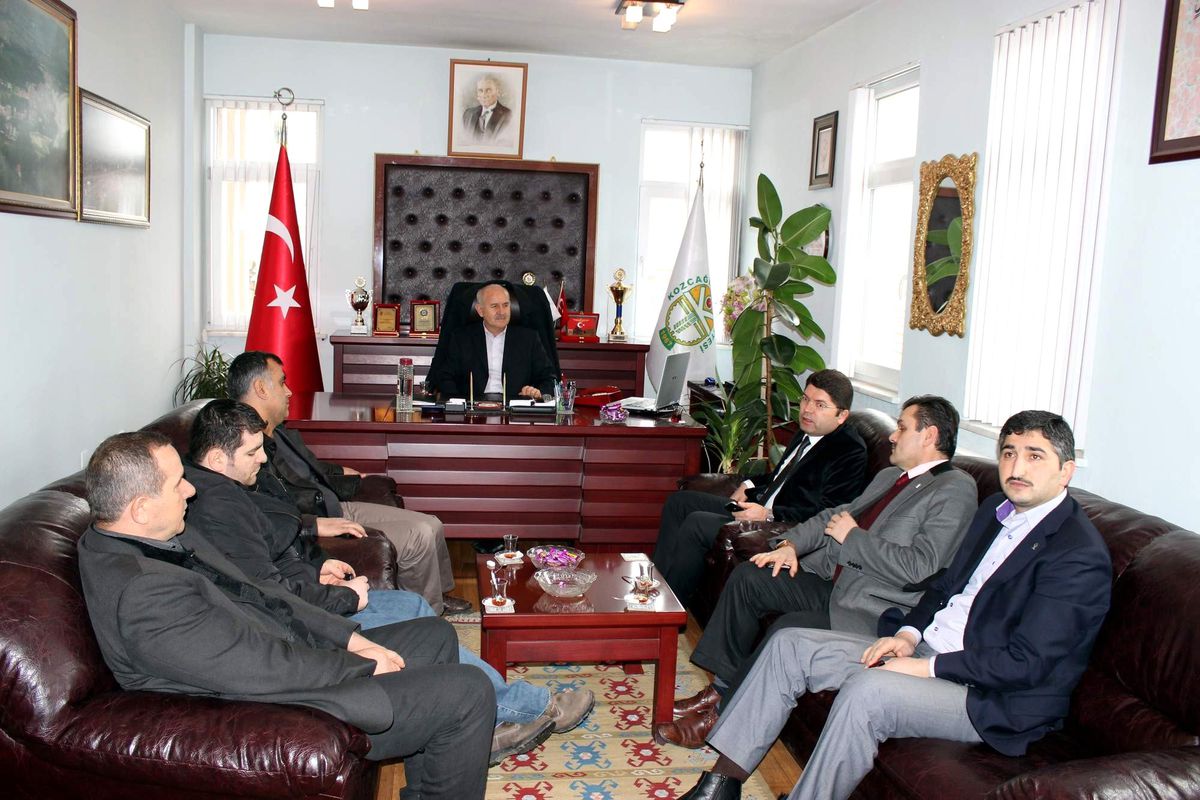 Milletvekili Tunç\'tan Başkan Karaman\'a Ziyaret