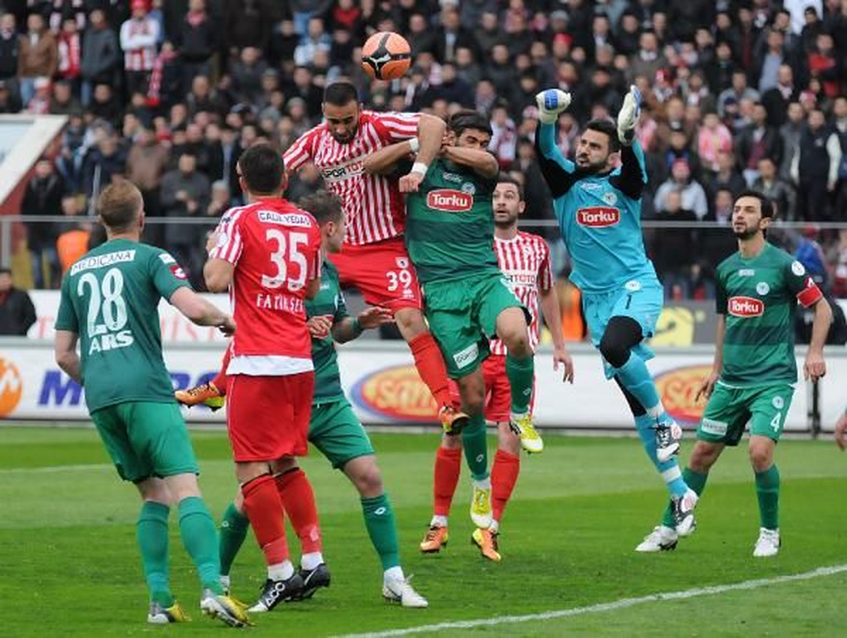 Samsunspor -Torku Konyaspor: 1-1