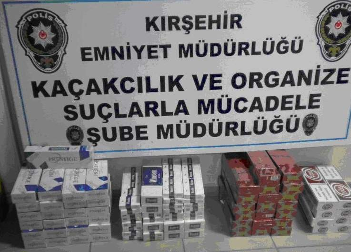 6 Bin 310 Paket Kaçak Sigara Ele Geçirildi