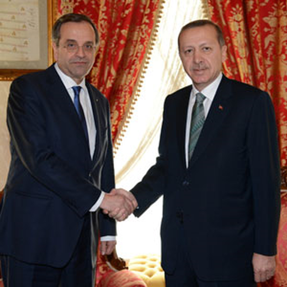 Erdoğan-Samaras Görüşmesi Sona Erdi