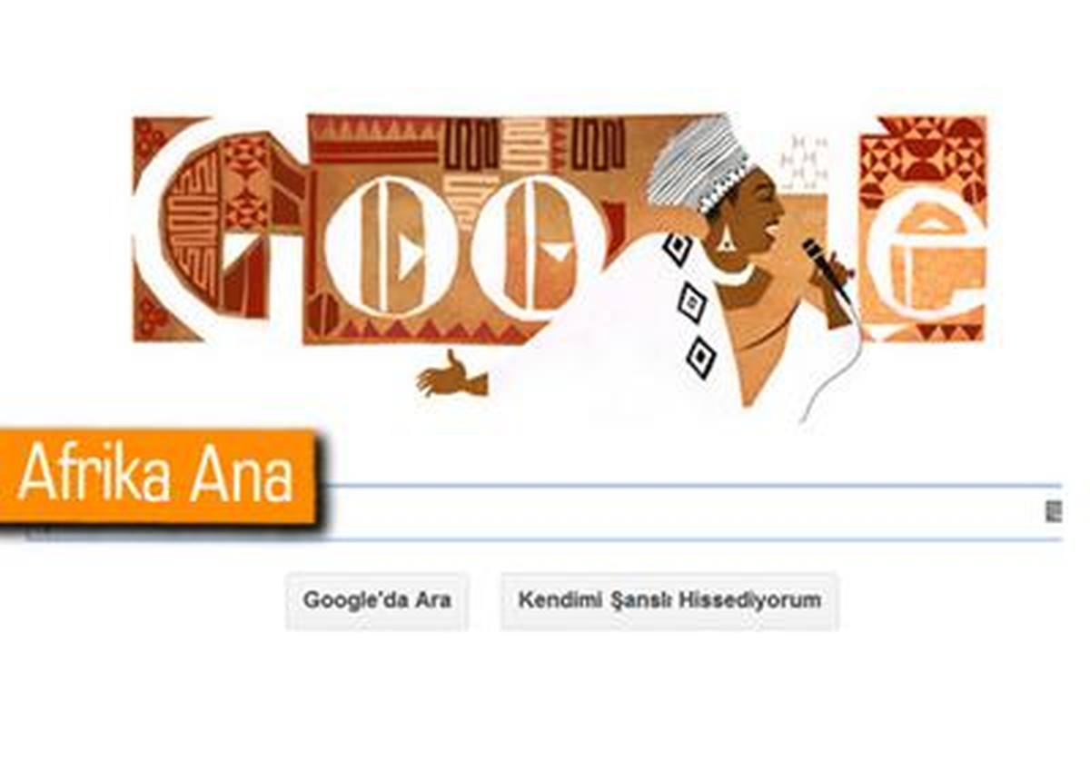 Google, Miriam Makeba\'yı Unutmadı