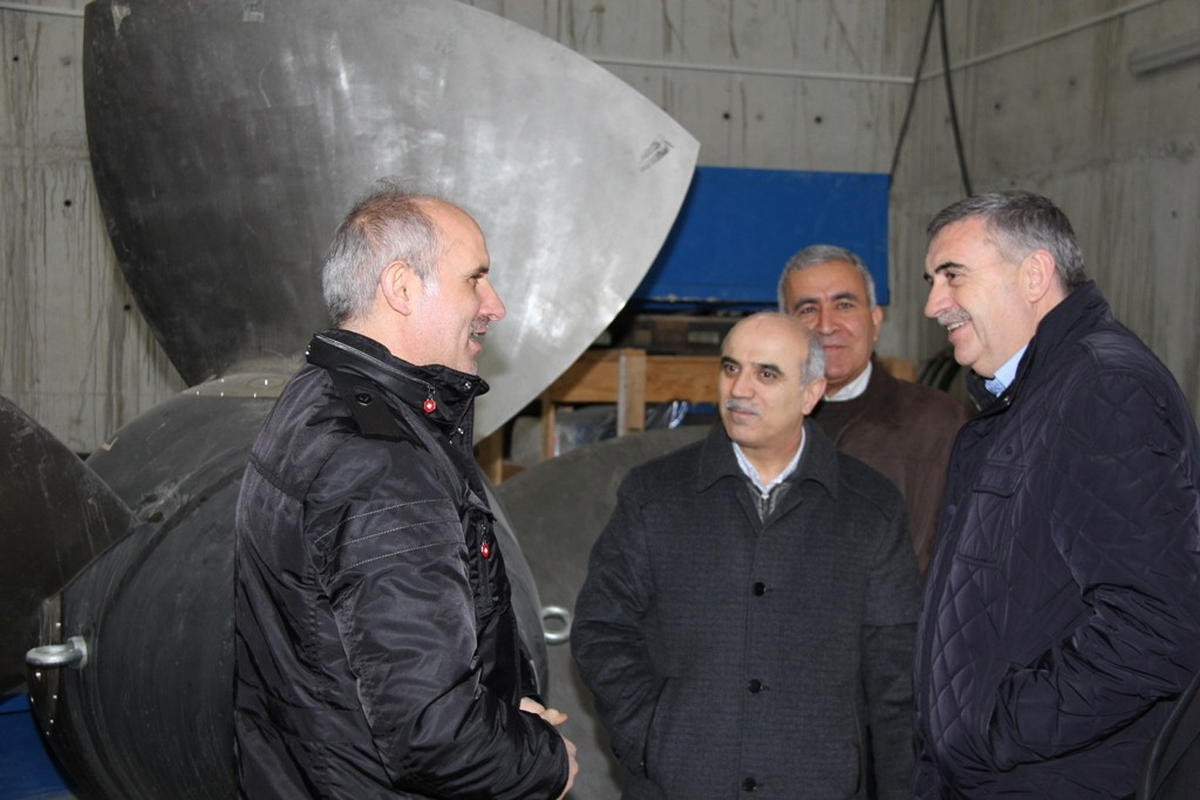 Orman ve Su İşleri Müsteşarı Akça Hes\'i İnceledi