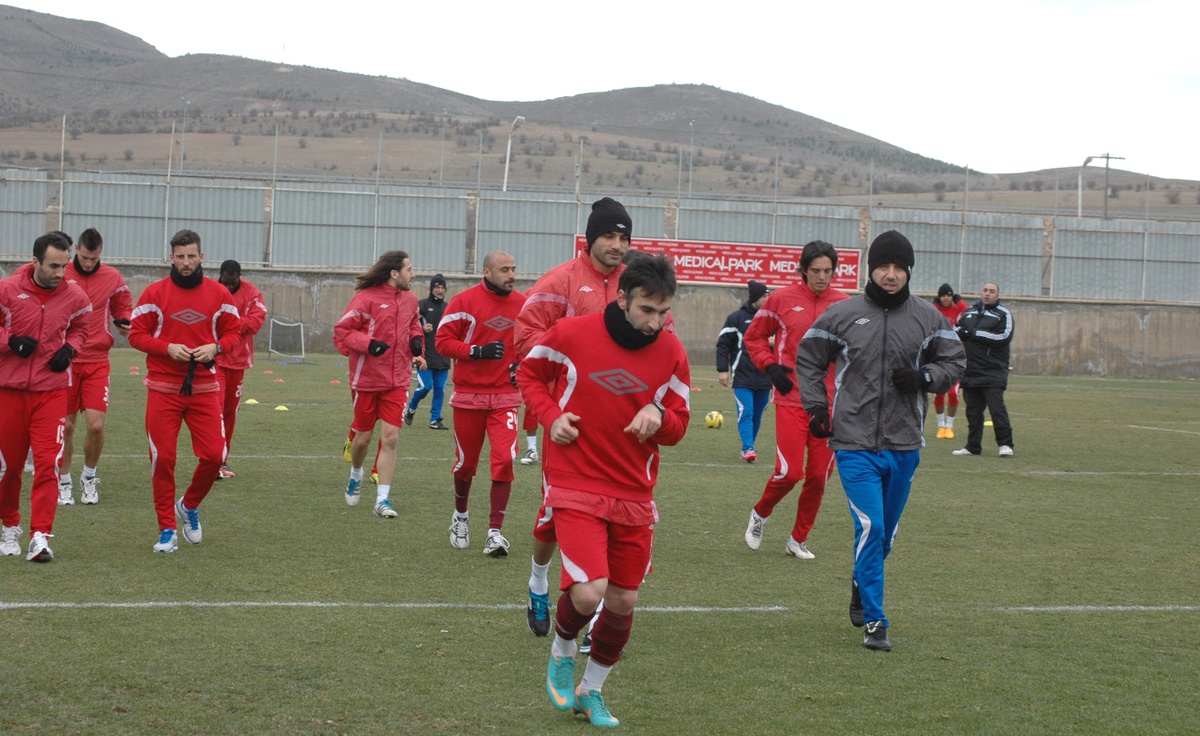 Sanica Boru Elazığspor\'da Orduspor Maçı Hazırlıkları Başladı