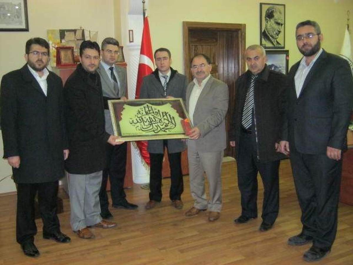Verenel Derneği\'nden Başkan Özkan\'a Ziyaret