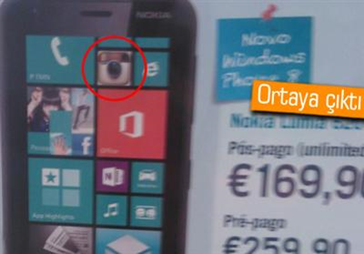 Windows Phone 8 İçin Instagram Göründü