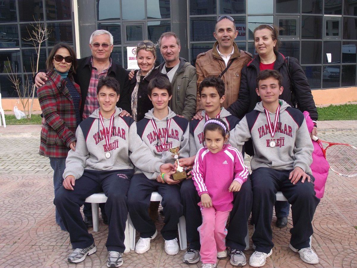 Yamanlar, Liseler Tenis'te Türkiye İkincisi Oldu