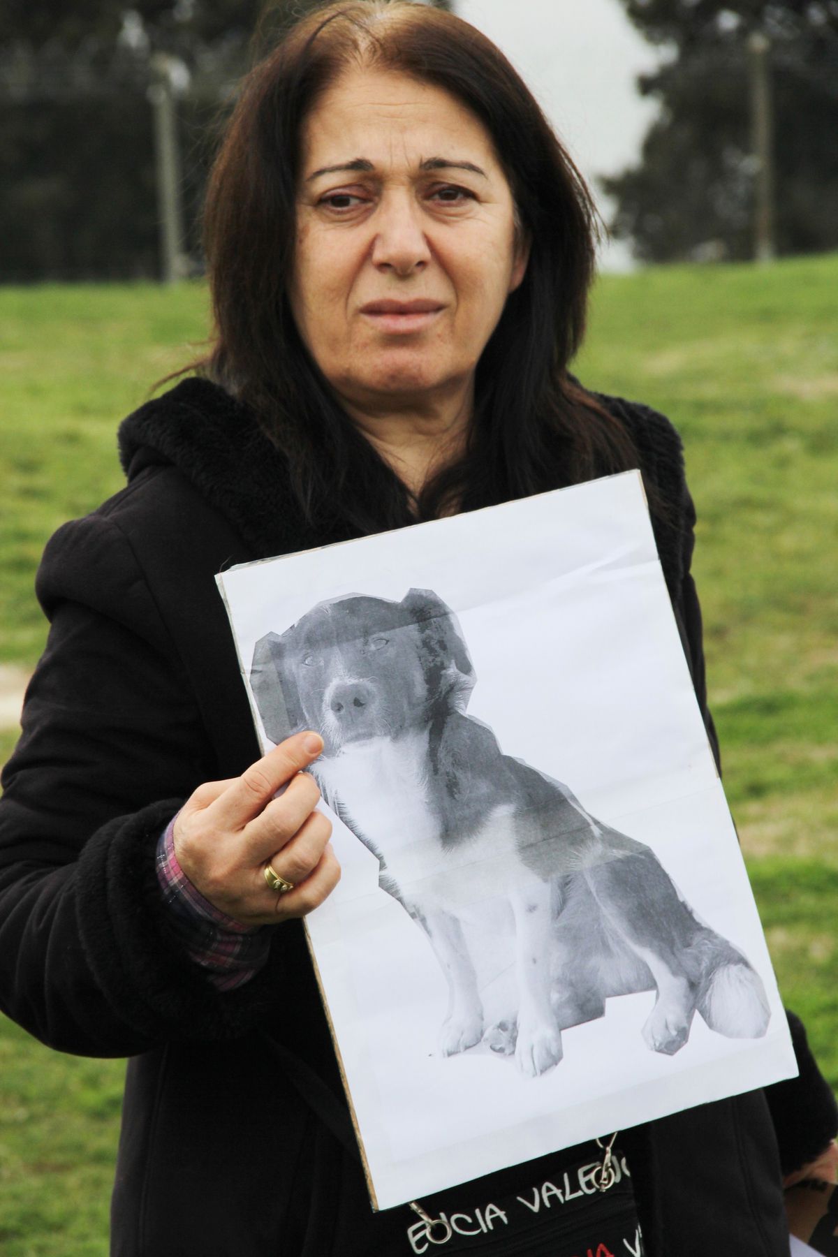 Zehirli Etten Ölen Köpeği İçin Eylem Yaptı