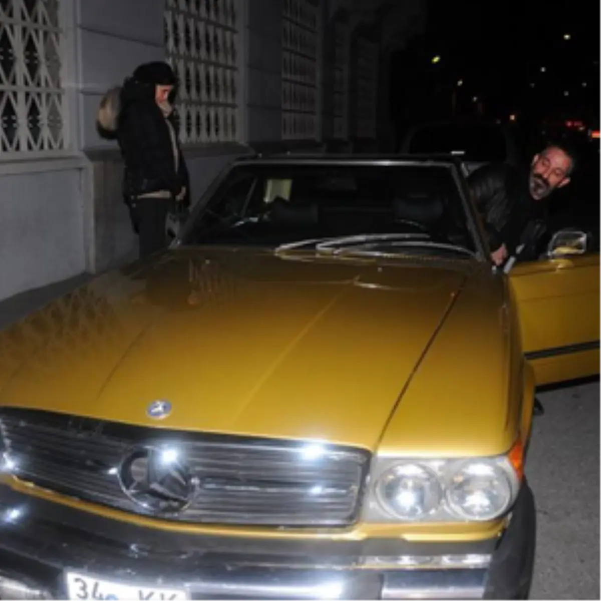 Bu da Cem\'in Sarı Mercedes\'i