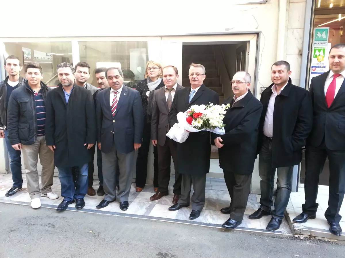 MHP'li Belen'den Çorlu Bakkallar Odası'na Ziyaret