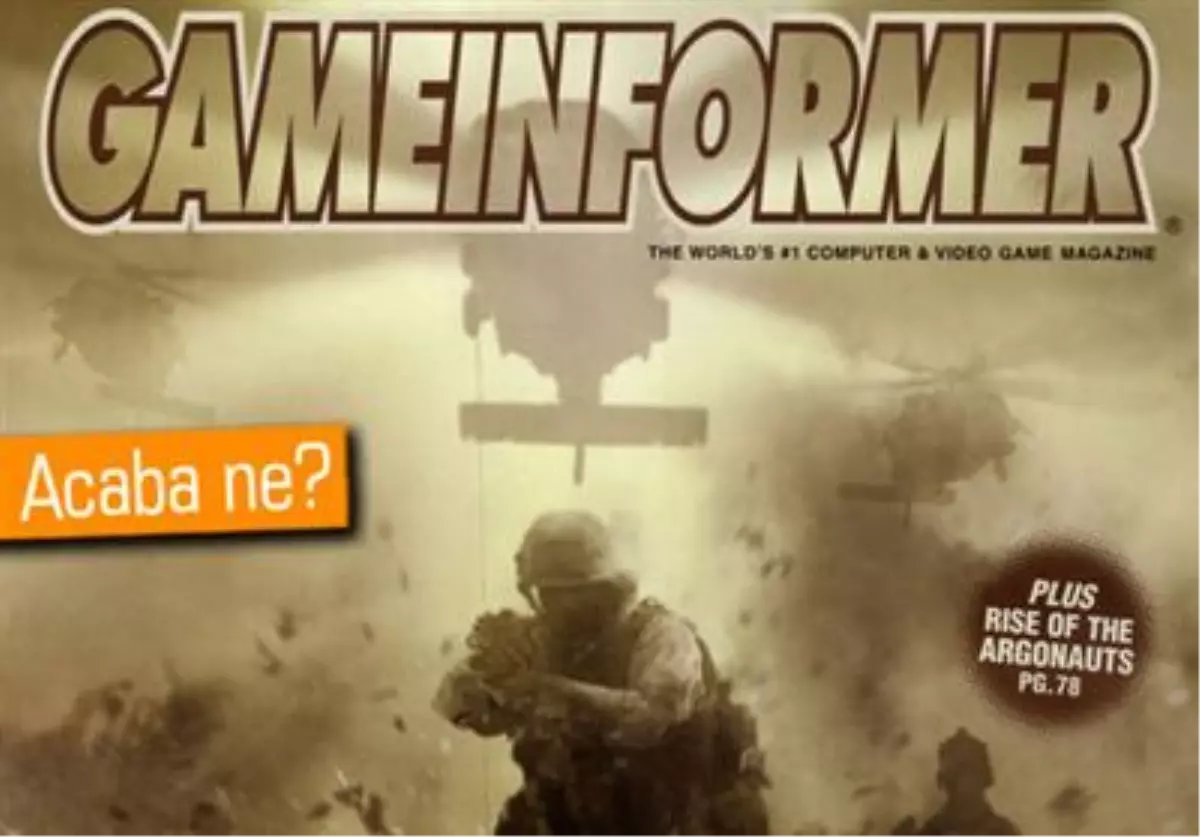 Oyun Dünyası, Yarın Gameınformer\'ı Bekliyor