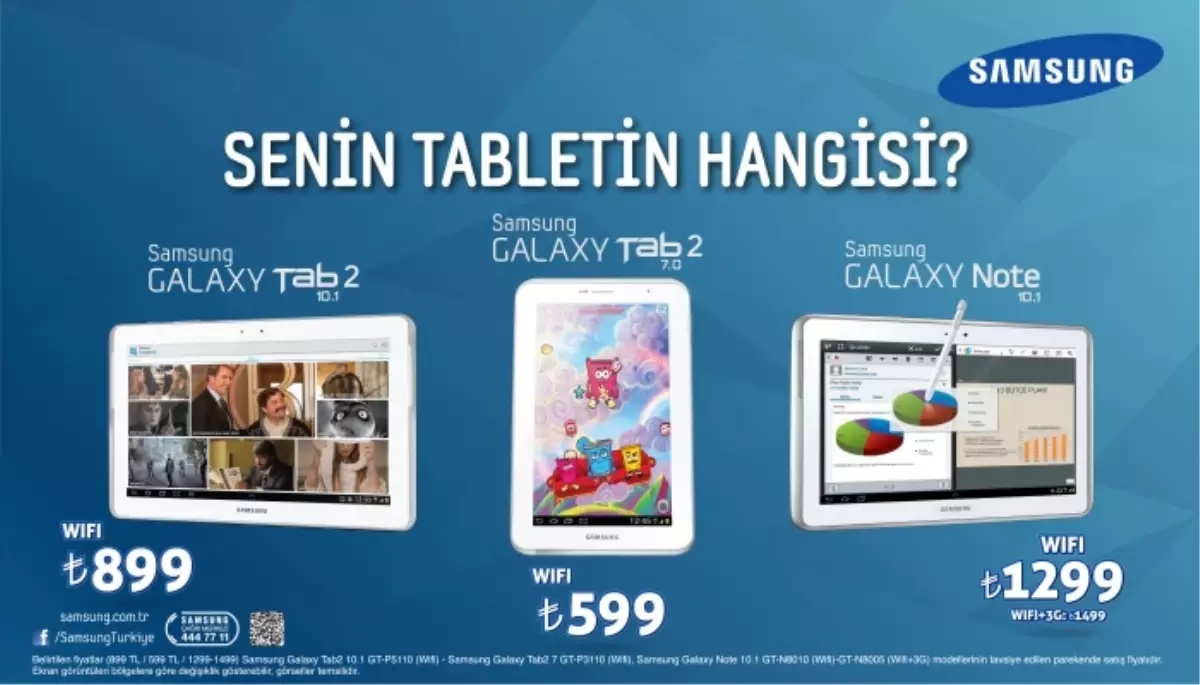 Samsung\'dan Herkes İçin Tablet