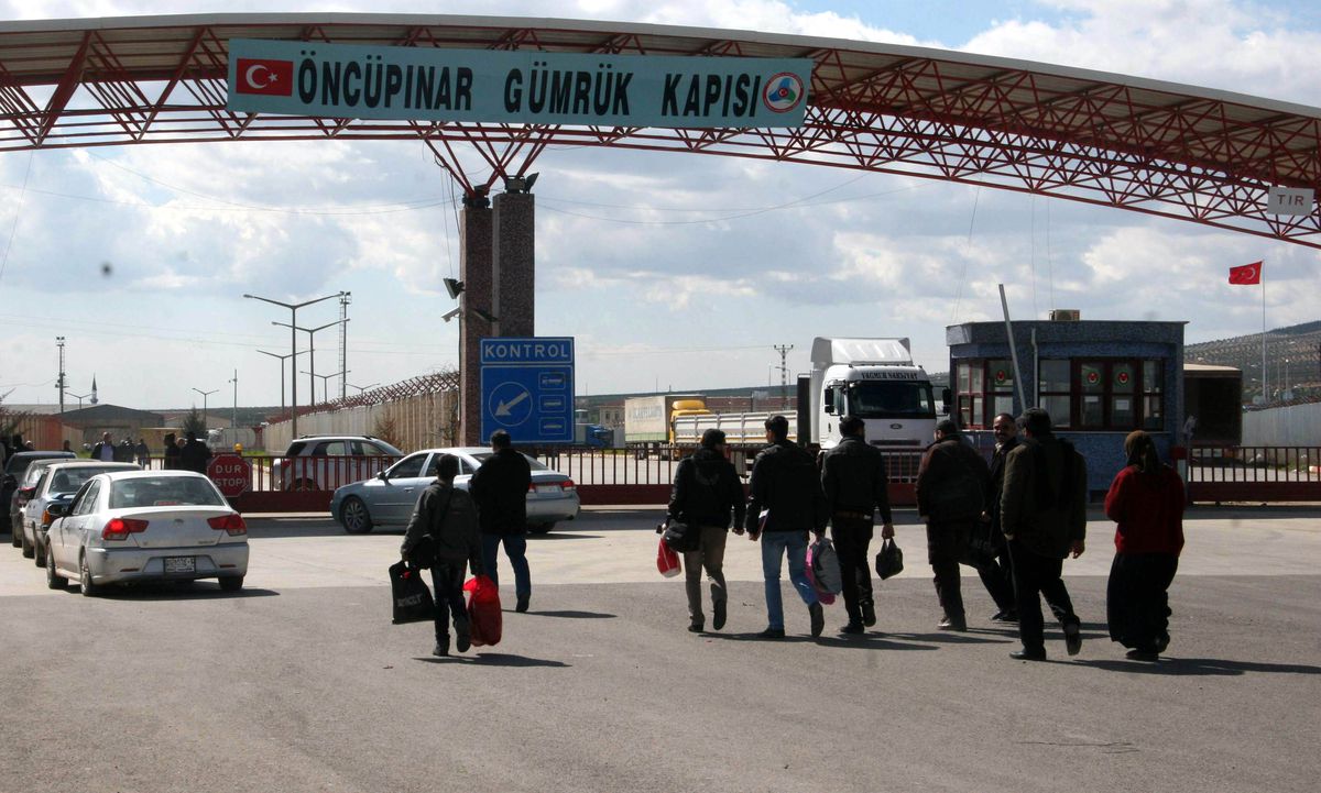 Kilis\'ten 56 Bin 436 Suriyeli Giriş-Çıkış Yaptı