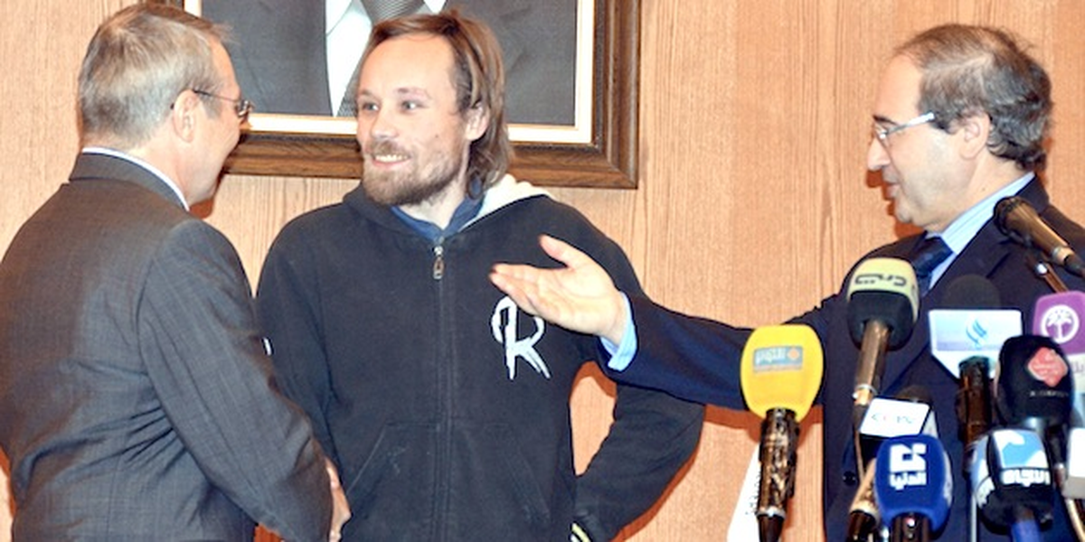 Suriye\'de Tutuklu Alman Gazeteci Serbest Bırakıldı