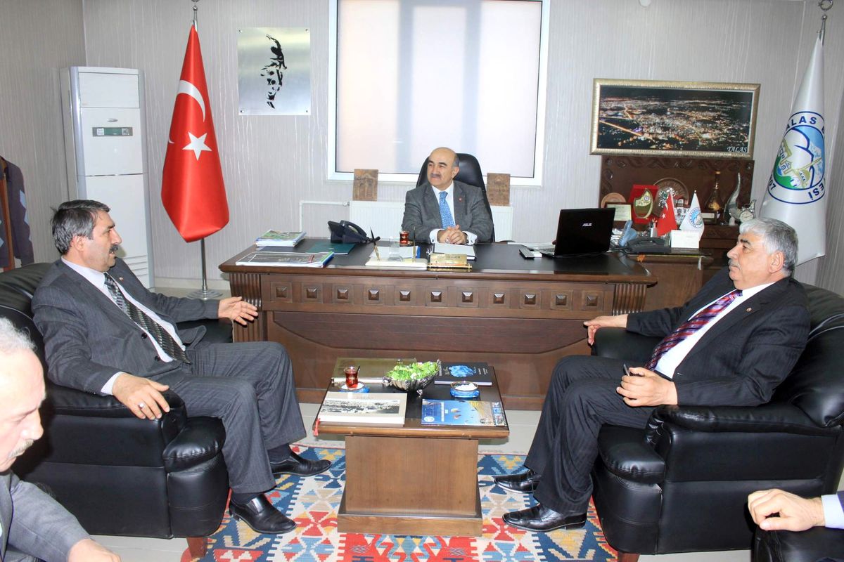 Talas Avşar Türkmenleri Derneği\'nden Başkan Yıldırım\'a Ziyaret