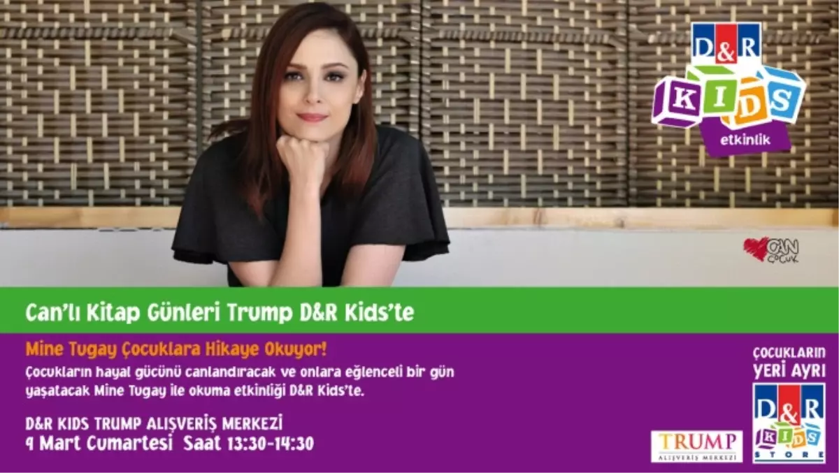 Trump Alışveriş Merkezi D&R Kids\'te