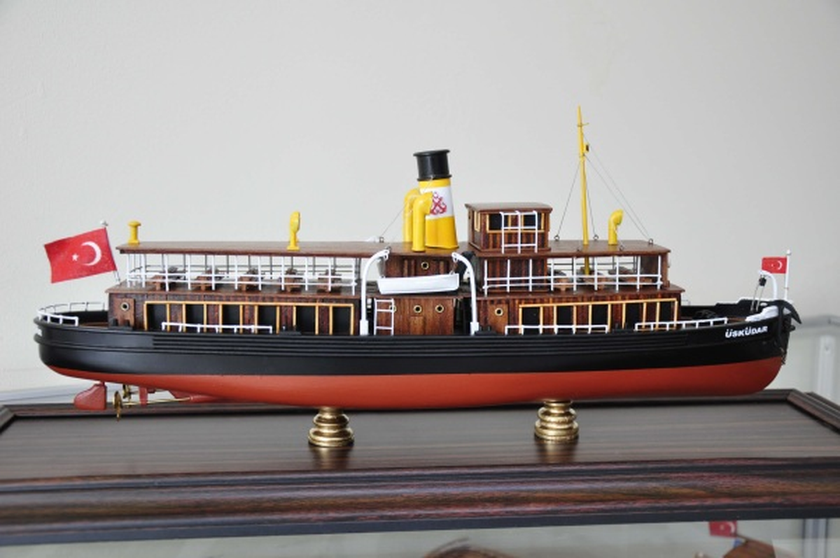 Üsküdar Vapuru\'nun Model Gemisi Yapıldı