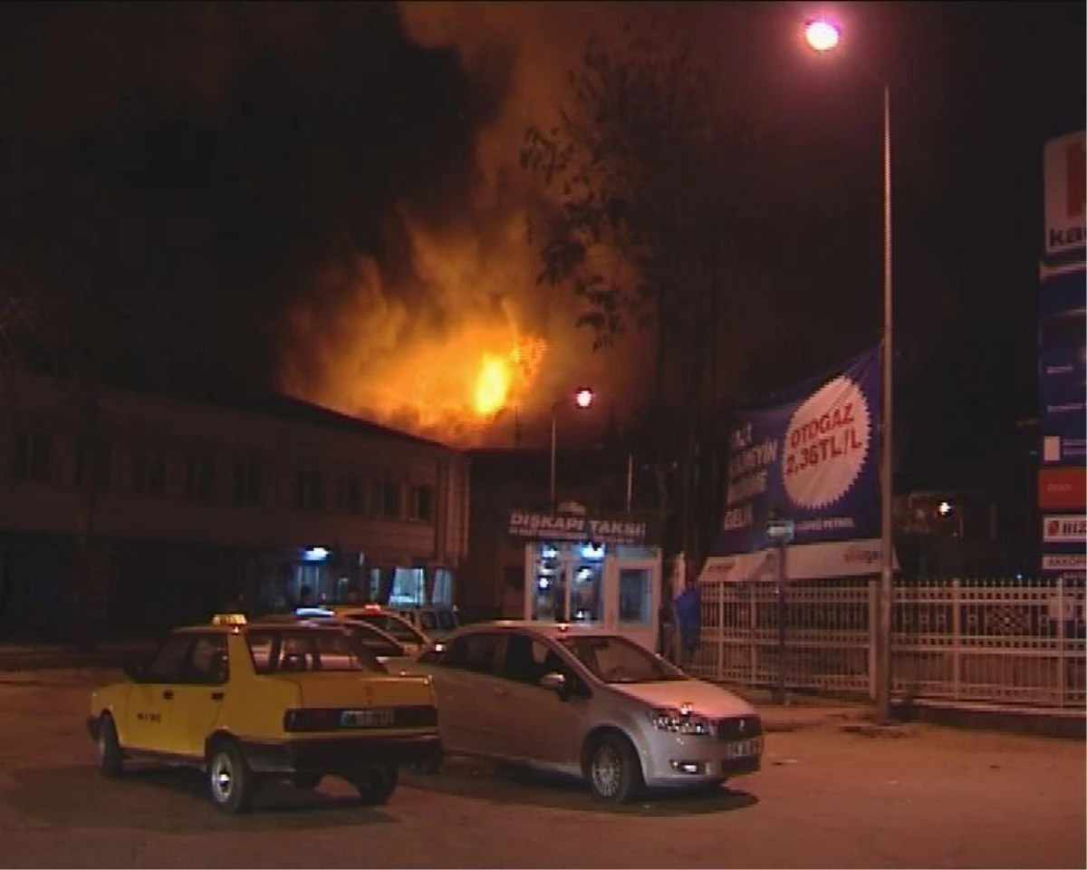 Ankara\'daki Yangın