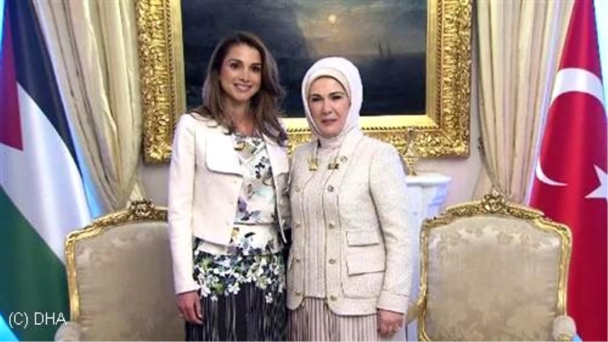 Emine Erdoğan, Kraliçe Rania ile Görüştü