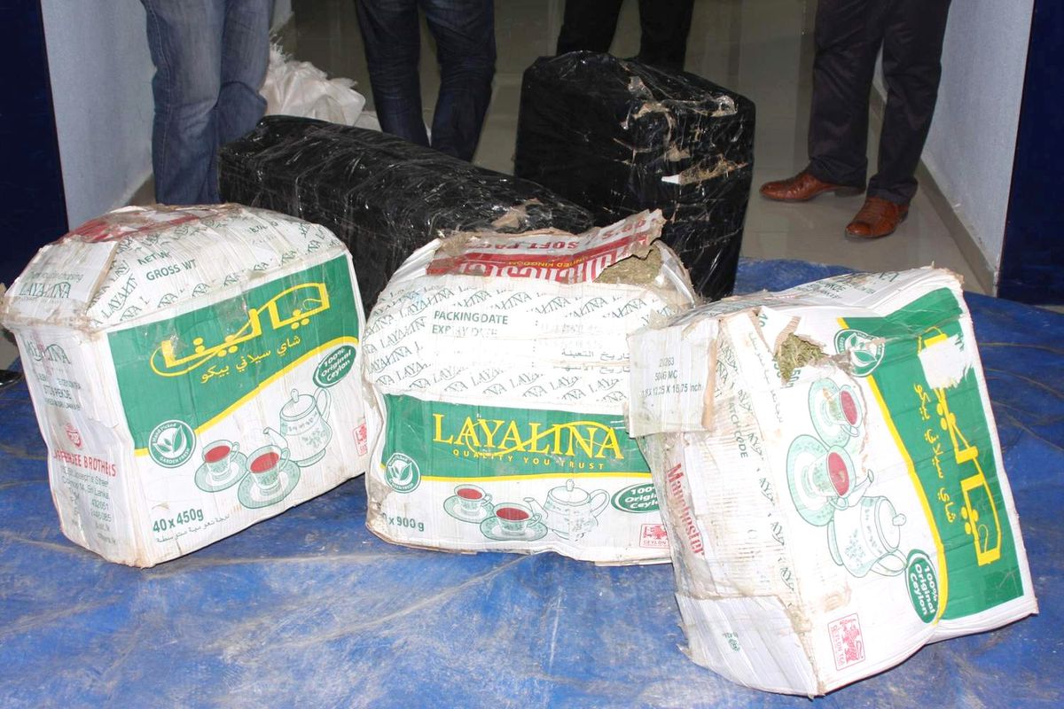 Gaziantep\'te 112 Kilo Esrar Ele Geçirildi