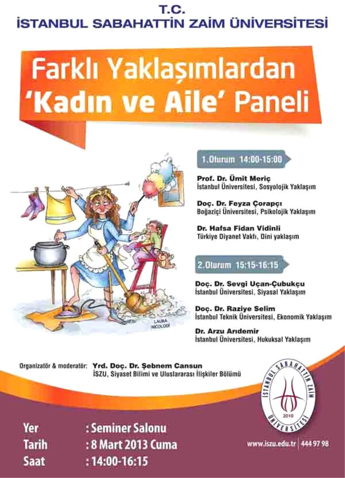 Sabahattin Zaim Üniversitesi\'nde Kadınlar Günü\'ne Özel Panel