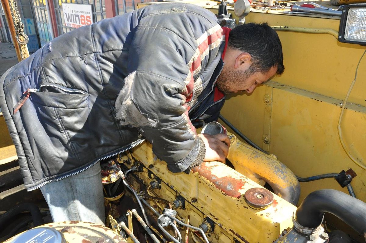 Yerköylü Biçerdöver Sahipleri, Hasat Sezonu İçin Hazırlıklara Başladı