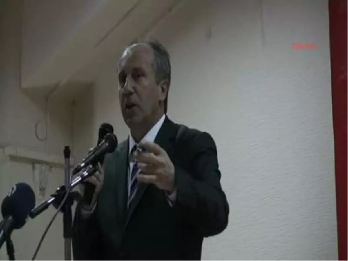 Karaman CHP\'li İnce İmralı\'dakini de Al Yanına Başbakan Yardımcısı Yap CHP\'li İnce."İmralı\'dakini...