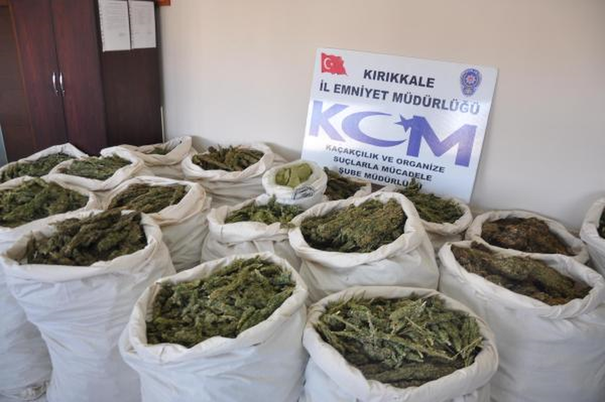 Kırıkkale\'de 430 Kilo Esrar Ele Geçirildi