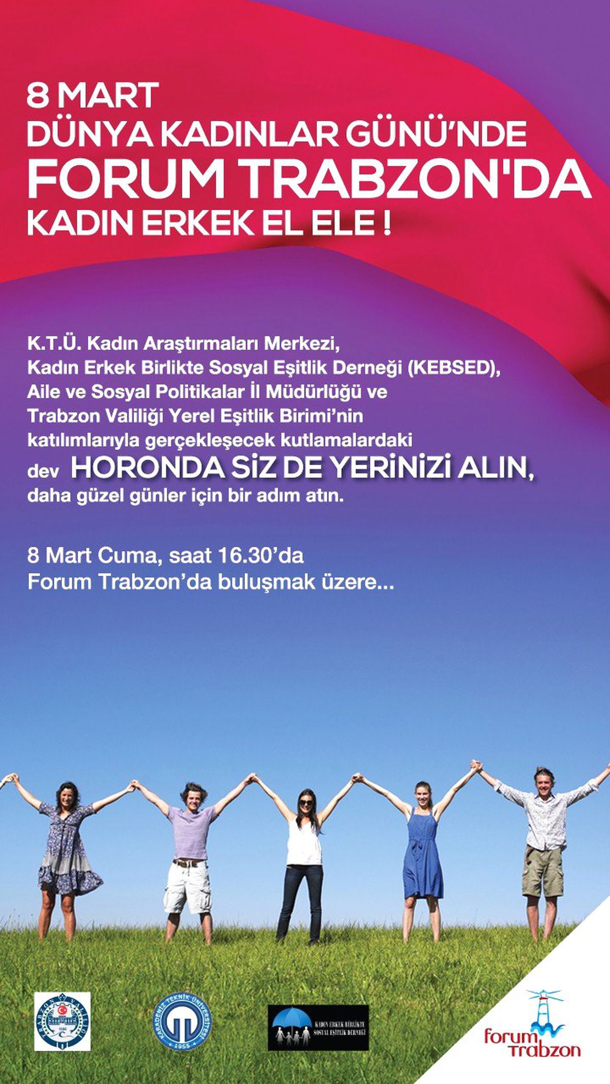 Trabzon\'da Kadınlar Günü Etkinlikleri
