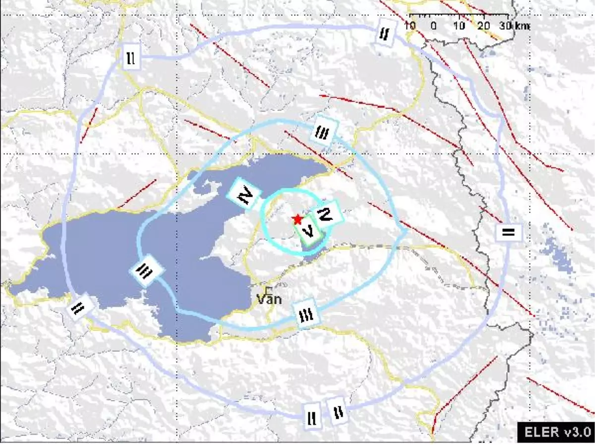 Van\'da 4.2 Büyüklüğünde Deprem