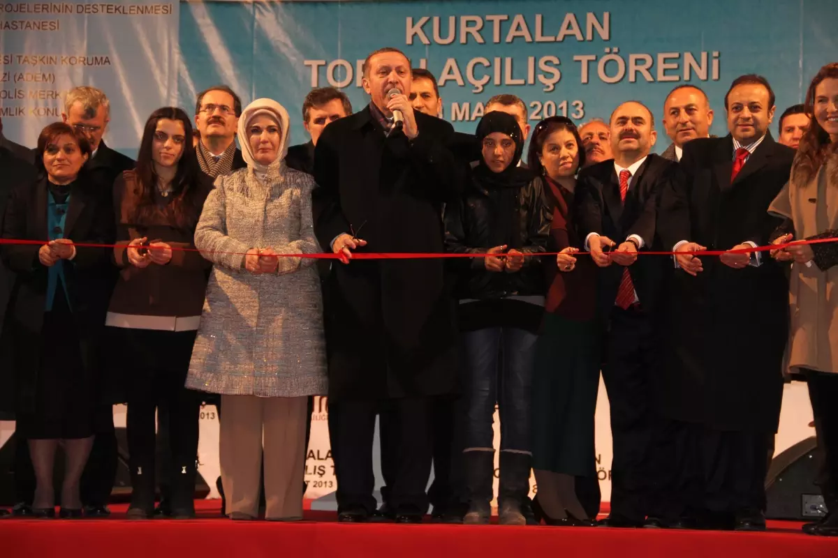 Başbakan Erdoğan Kurtalan\'da Açılış Yaptı