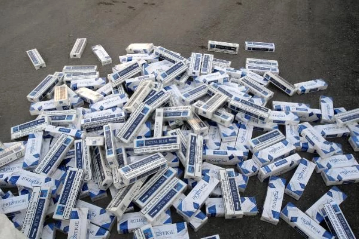 Batman\'da 2 Bin Paket Kaçak Sigara Ele Geçirildi