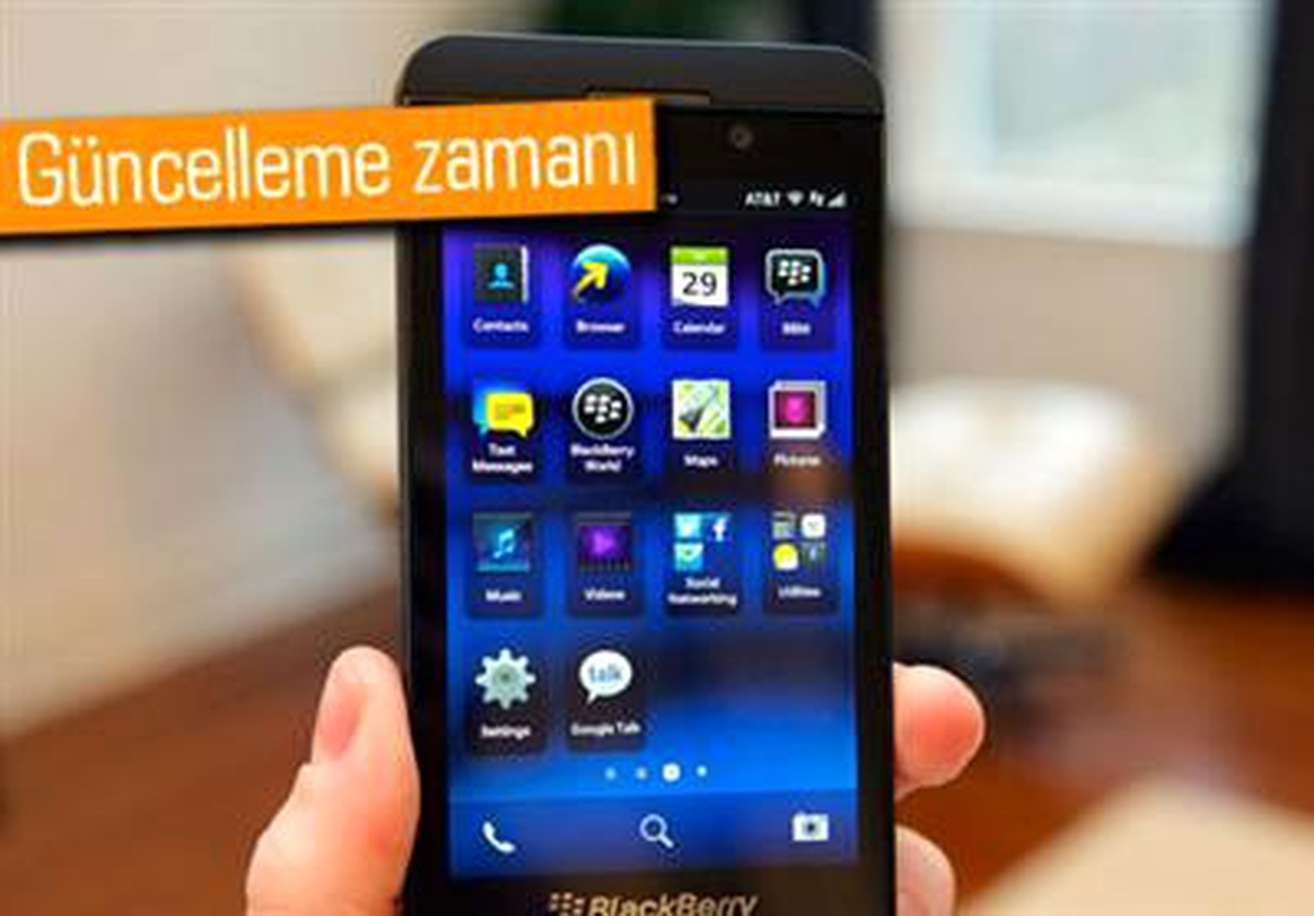 Blackberry Z10\'a 118mb\'lık Güncelleme Geldi