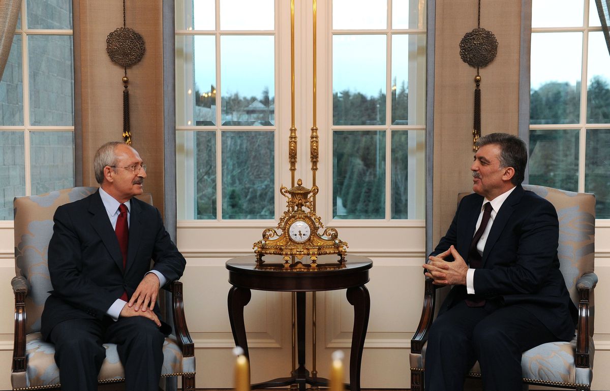Cumhurbaşkanı Abdullah Gül, CHP Genel Başkanı Kemal Kılıçdaroğlu\'nun Ziyaretine İlişkin, "Kendisi,...