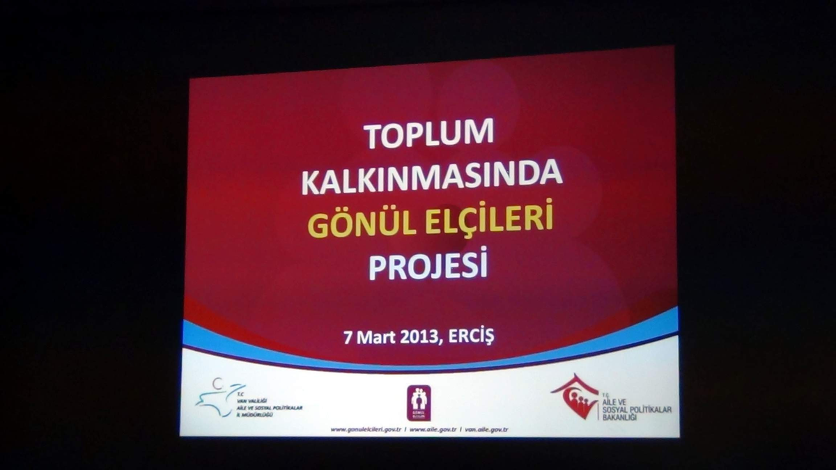 Gönül Elçileri Projesi Ercişli Gazetecilere Tanıtıldı