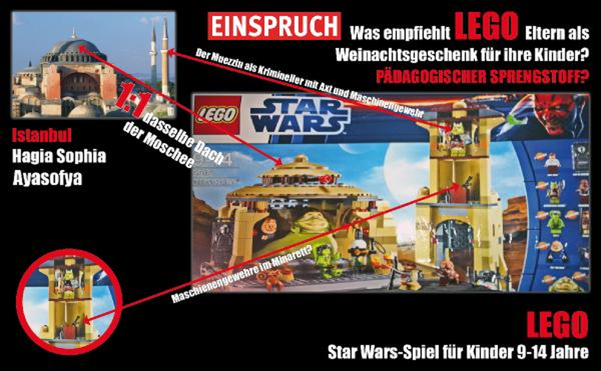 Lego Müslümanlardan resmen özür diledi