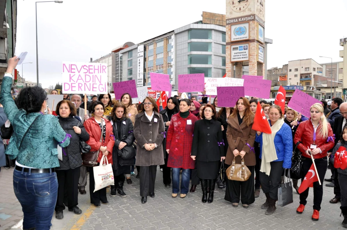 Nevşehir\'de Dünya Kadınlar Günü Etkinlikleri