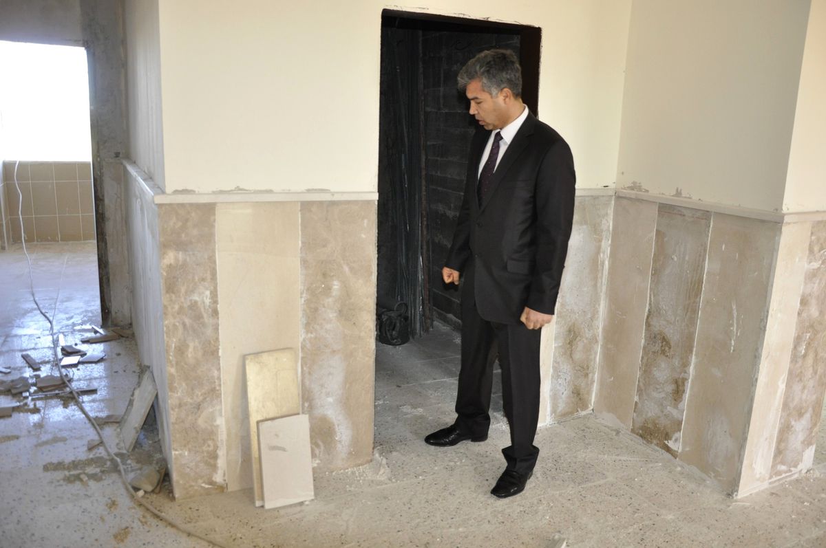 Siverek Kaymakamı Hamza Erkal, Bakmaç Köyünde İncelemede Bulundu