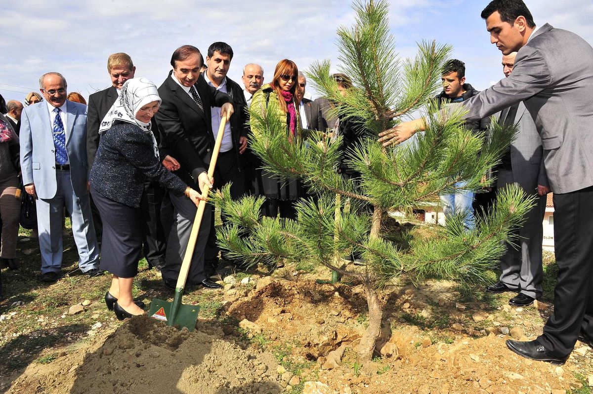 Yıldırım Belediyesi ve Bem-Bir-Sen\'den Fidan Dikimi