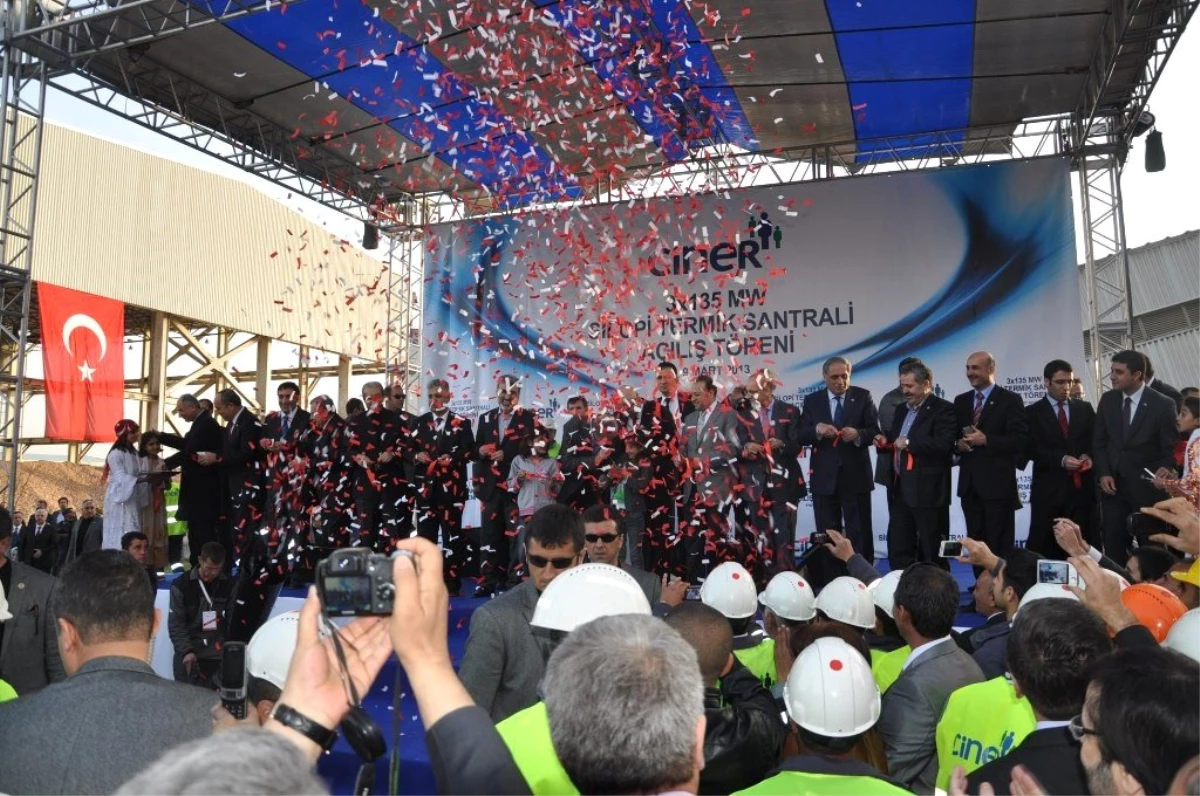 Başbakan Erdoğan, Silopi\'de Termik Santralin Açılışını Yaptı