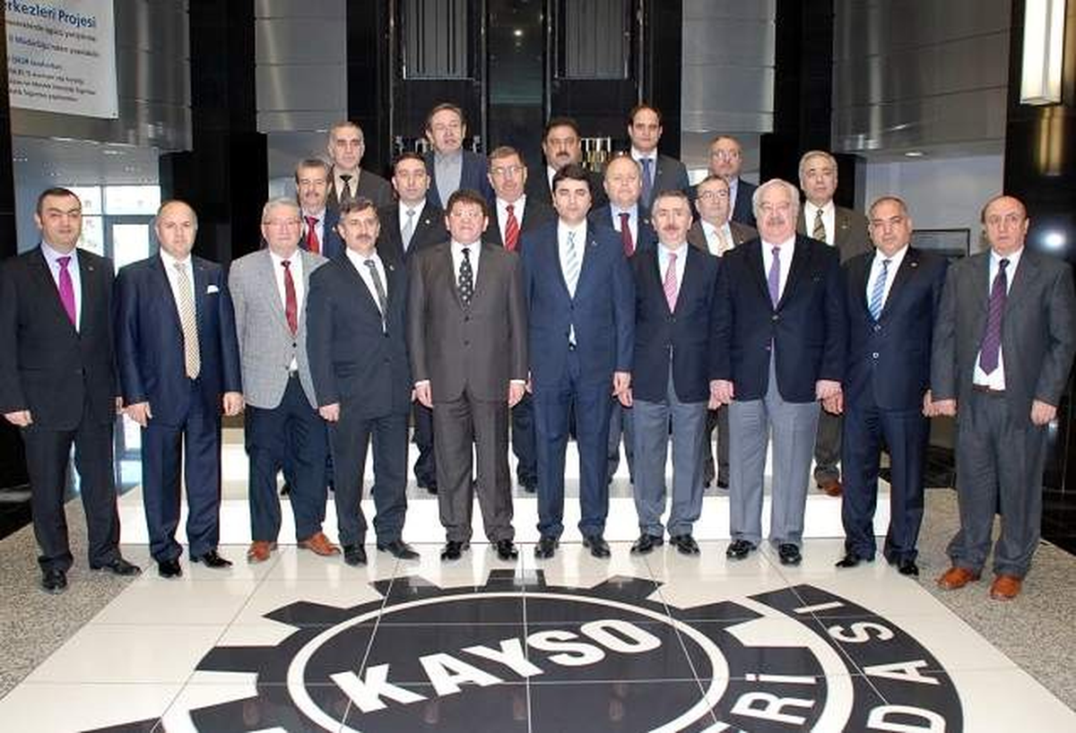 DP Genel Başkanı Uysal, KAYSO\'yu Ziyaret Etti