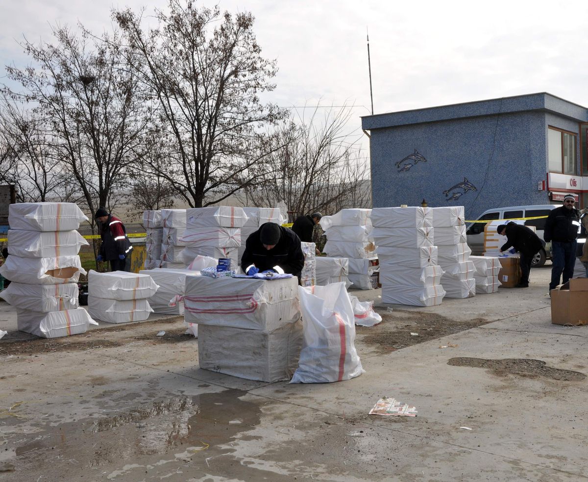 Köşk\'te 1.5 Ton Kaçak Çay Ele Geçirildi