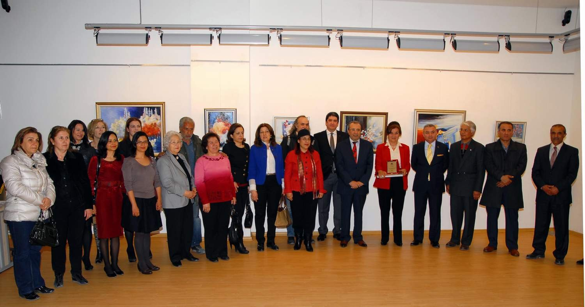 Ressam Ümit Kara, Sanko Sanat Galerisi\'nde Sergi Açtı