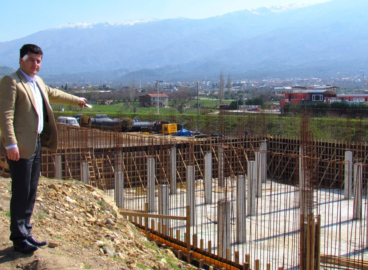 Sulama Kanallarının Basınç Düzenleme Depoları İnşa Ediliyor