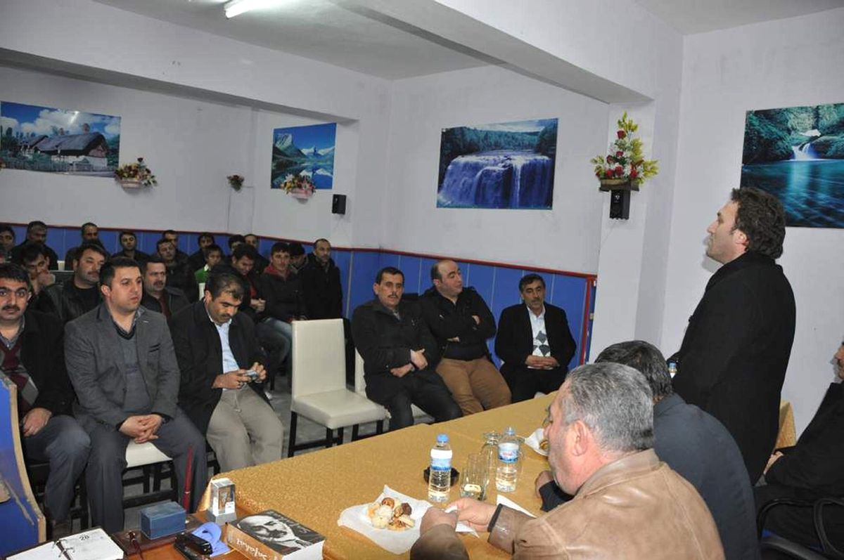 Suşehri AK Parti İlçe Teşkilatı Taşıyıcılar Kooperatifini Ziyaret Etti
