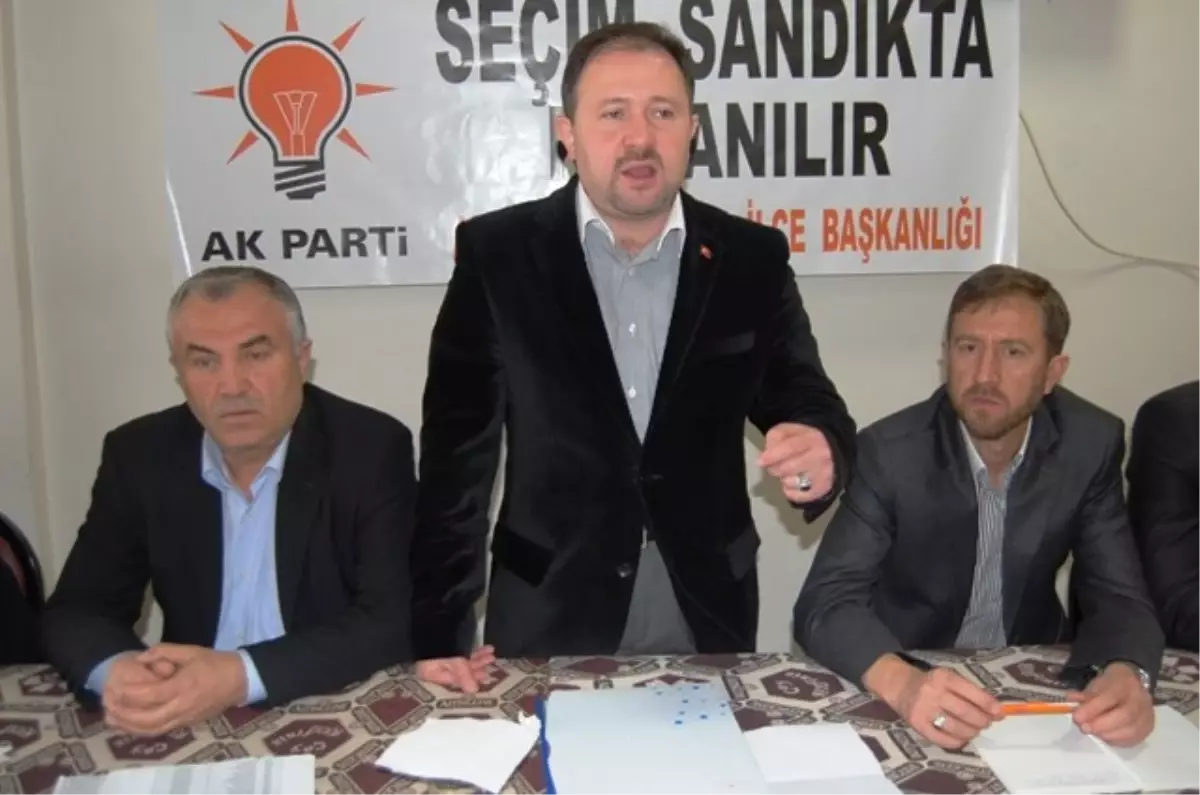 AK Parti Eskişehir Tepebaşı İlçe Başkanı Vahap Ata Açıklaması