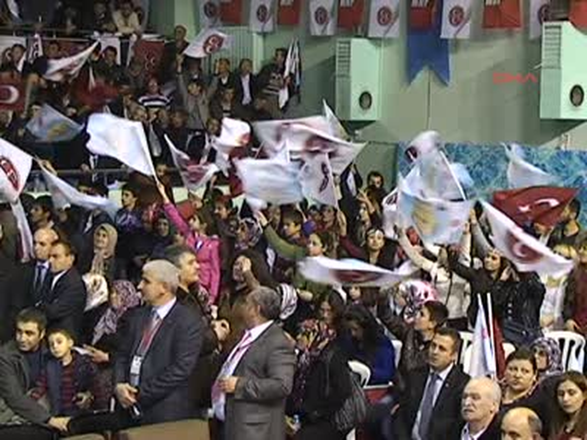 Aksaray 1 Devlet Bahçeli: "Biz Senin Gibilerle Mücadele Ede Ede Bugünlere Geldik"
