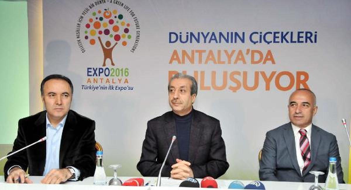 Antalya\'da Expo İçin İlk Kepçe Darbesi Bakan Eker\'den (2)
