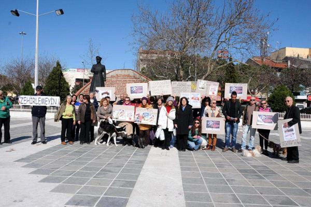 Hayvanseverlerden Protesto