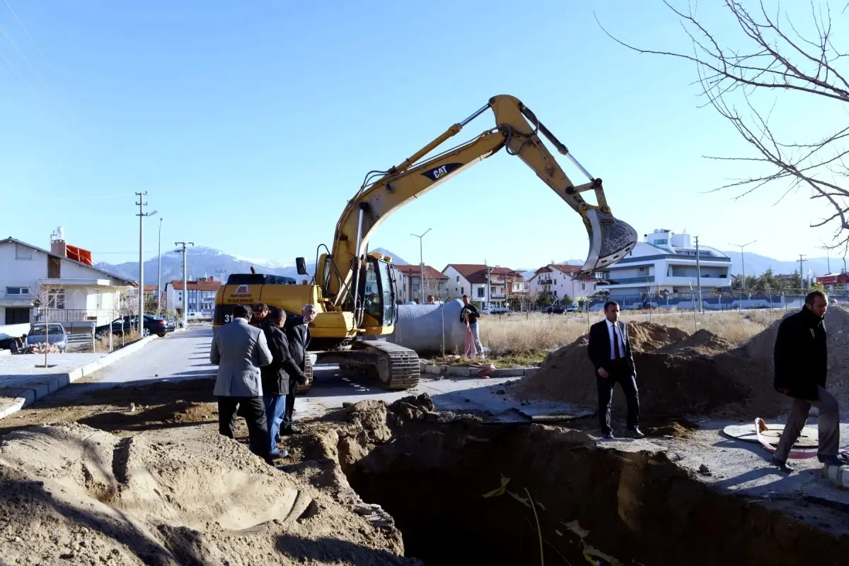 Isparta'da Yağmur Suyu Çalışmaları Sürüyor