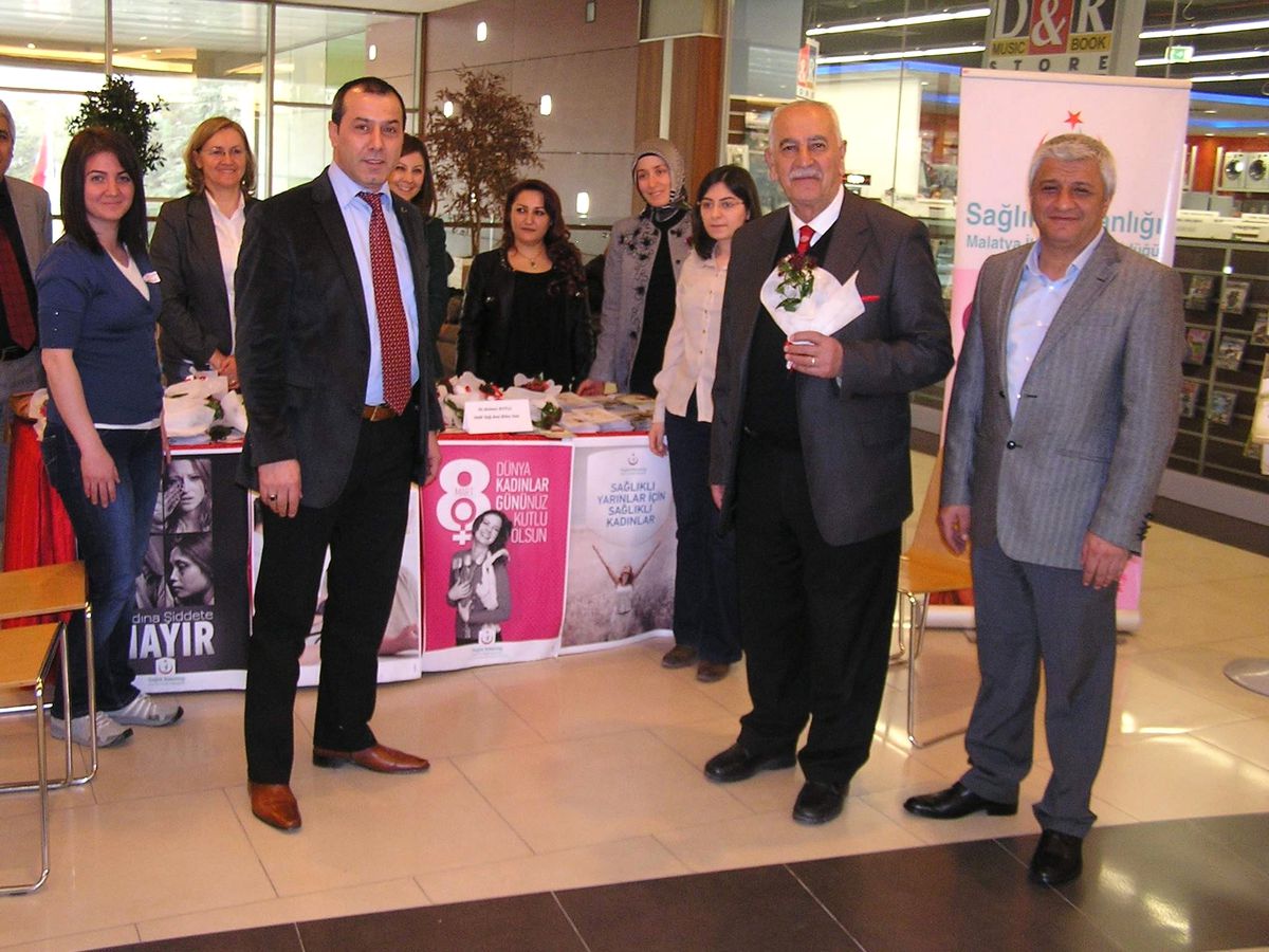 Malatya\'da Açılan Sağlık Standı İlgi Gördü